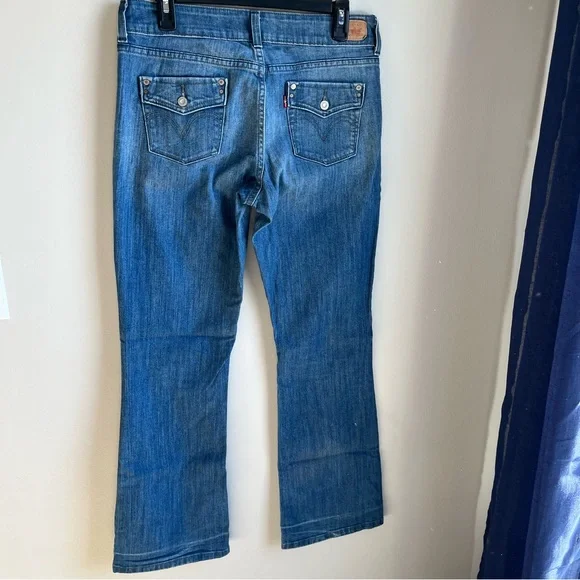 Levi’s 526 Slender Boot Jeans Size 6 - Picture 3 of 8